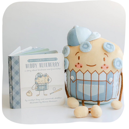 Buddy Blueberry | Book & Snuggler Set