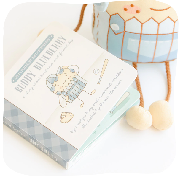 Buddy Blueberry | Book & Snuggler Set