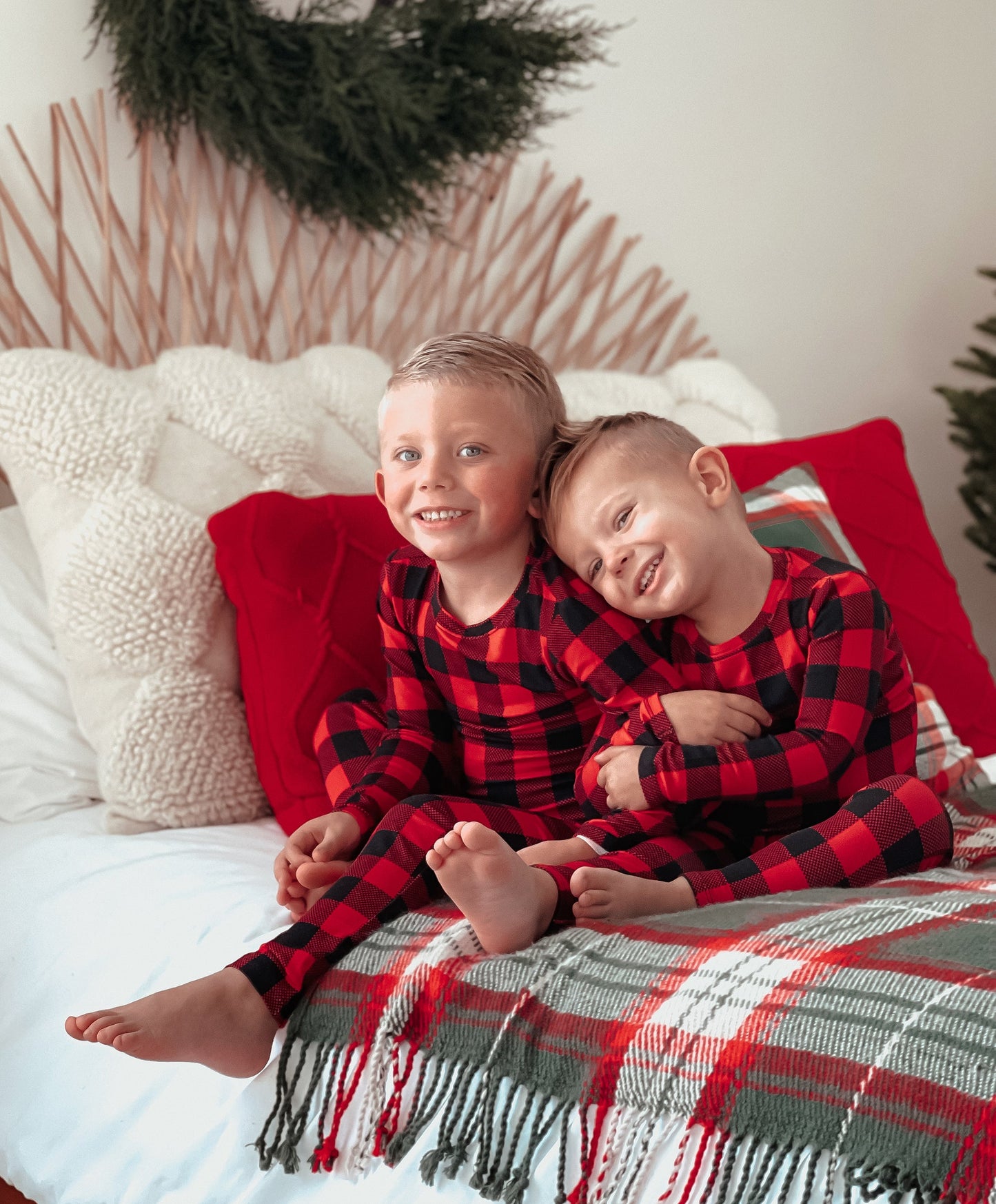 Buffalo Check Two-Piece Set