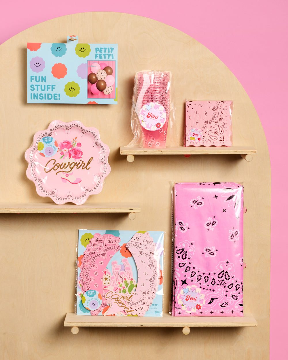 Cowgirl Bundle - plates, napkins + more