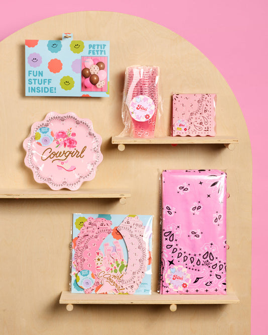 Cowgirl Bundle - plates, napkins + more