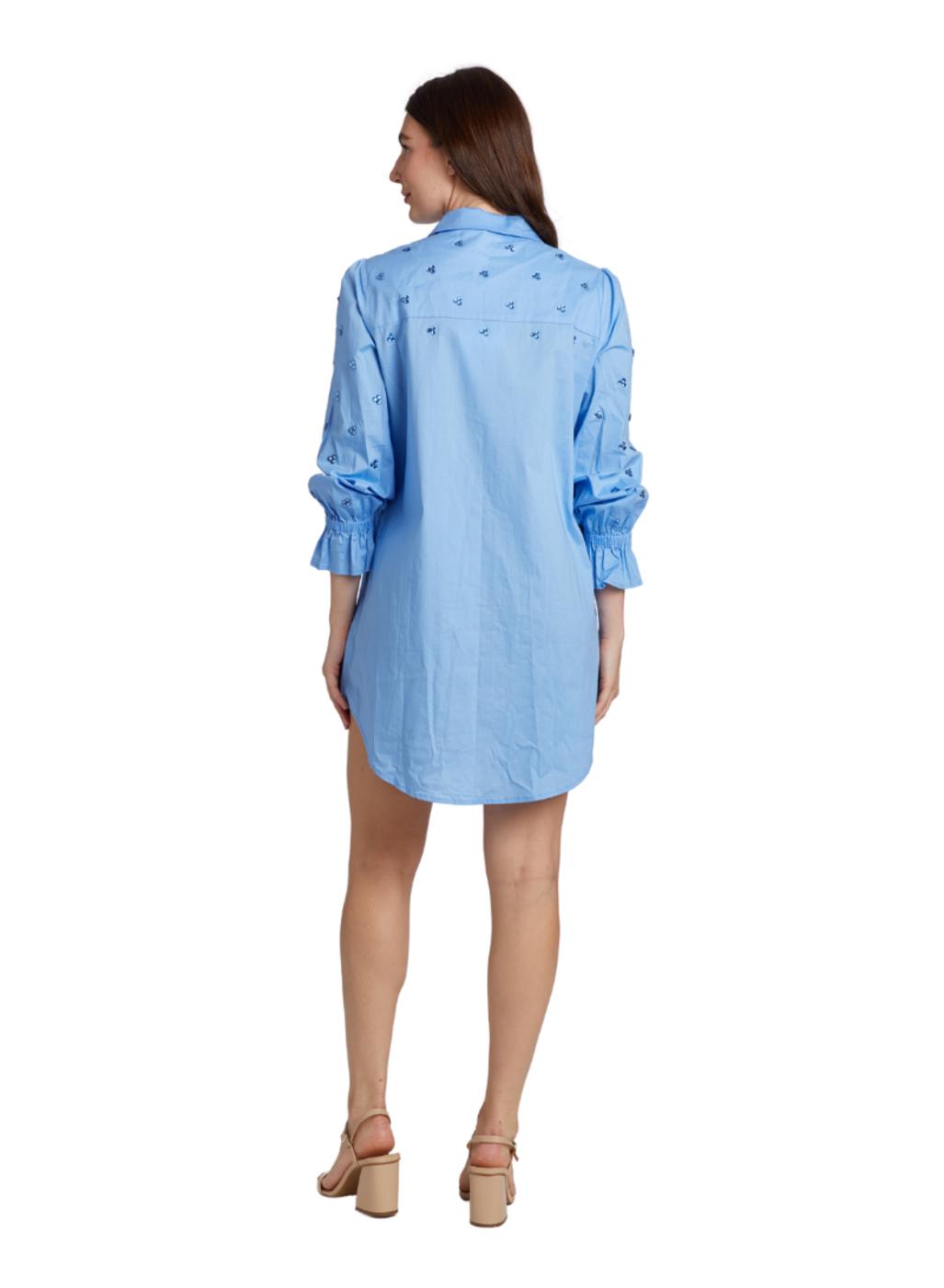 Gretchen Dress - French Blue