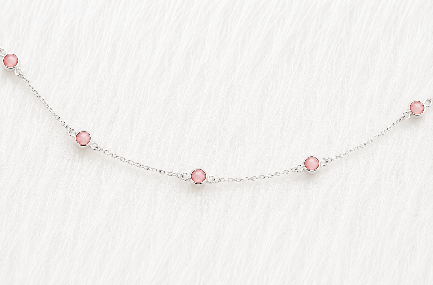 October Birthstone Bracelet — Opal