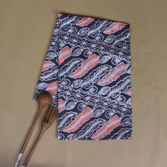 Batik Tea Towel Hand Dyed, Summer Night, Hand Dyed, 100% Cotton