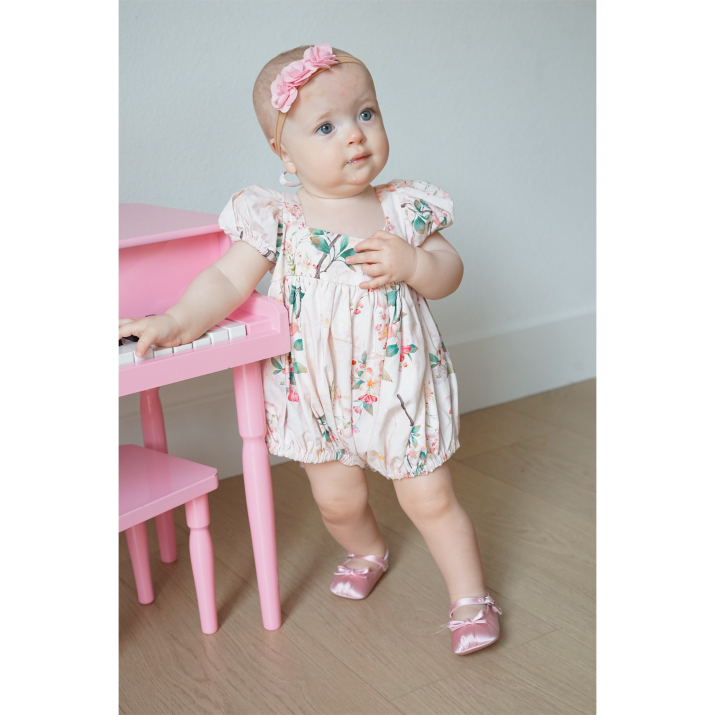 Elodie Bubble-Ivory Botanical