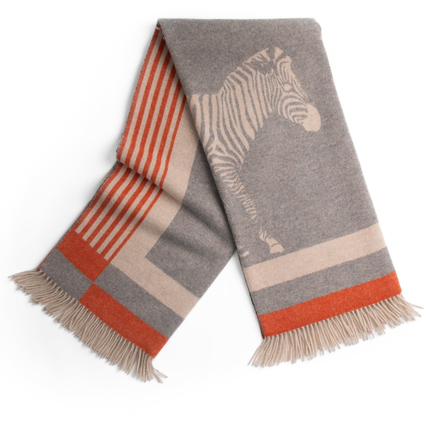 Savanna Equestrian Reversible Throw – Extra-Fine Italian Merino Wool