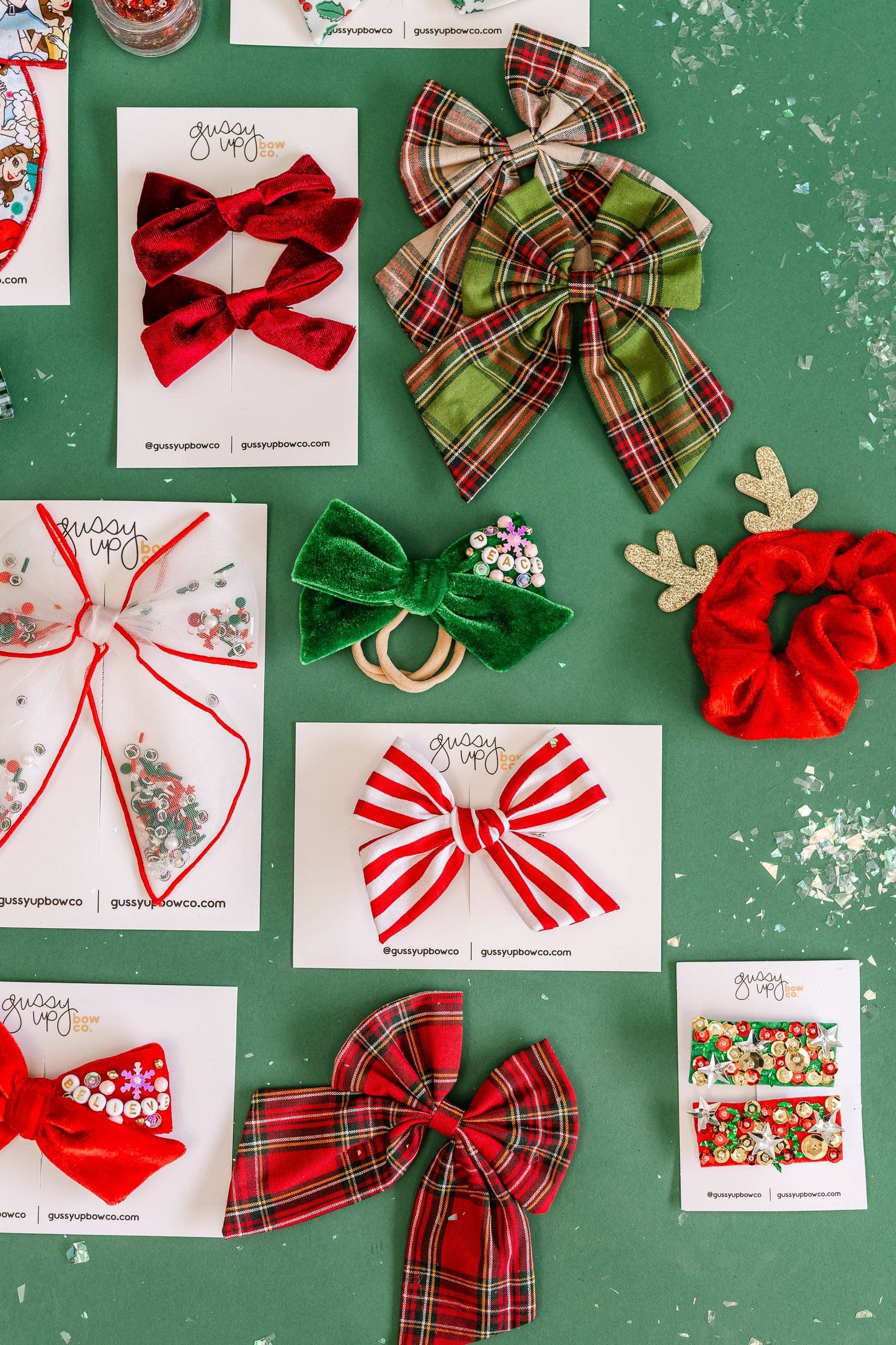 Oh Christmas Tree Red Snap Clip Set | Christmas 23 Collection