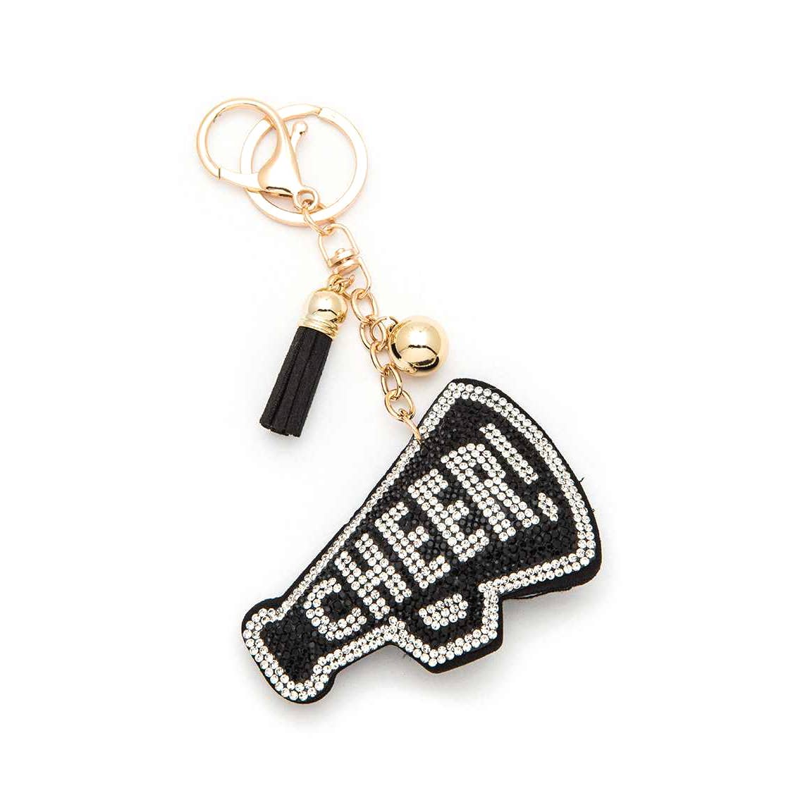 CHEER Sign Crystal Iconic Key Chain