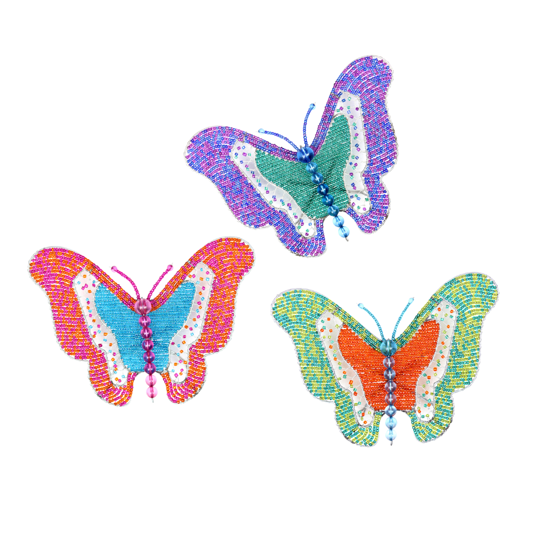 Butterfly, Lg Asst (Set of 3)