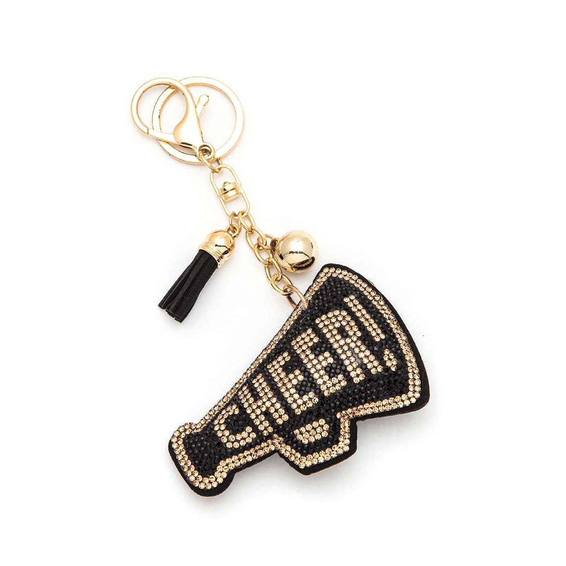 CHEER Sign Crystal Iconic Key Chain