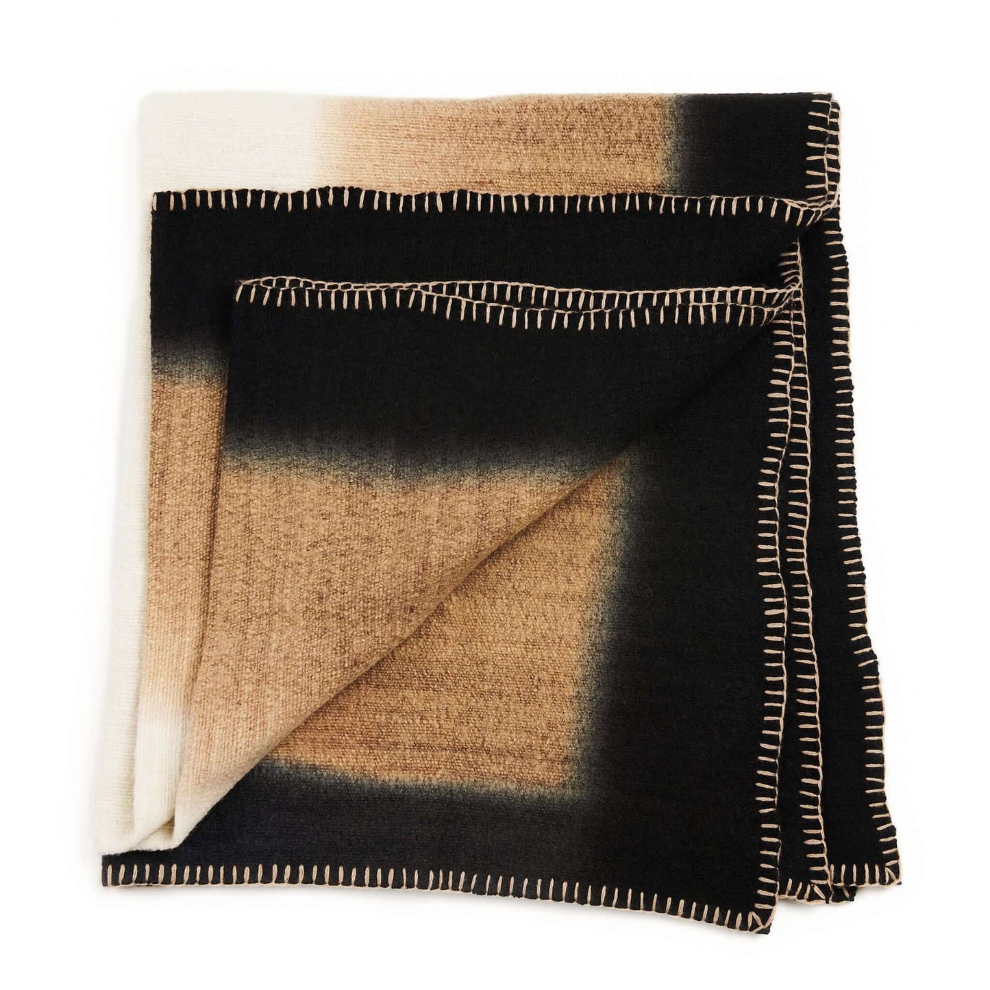 Handwoven Brown Siro Soft Merino Throw Blanket