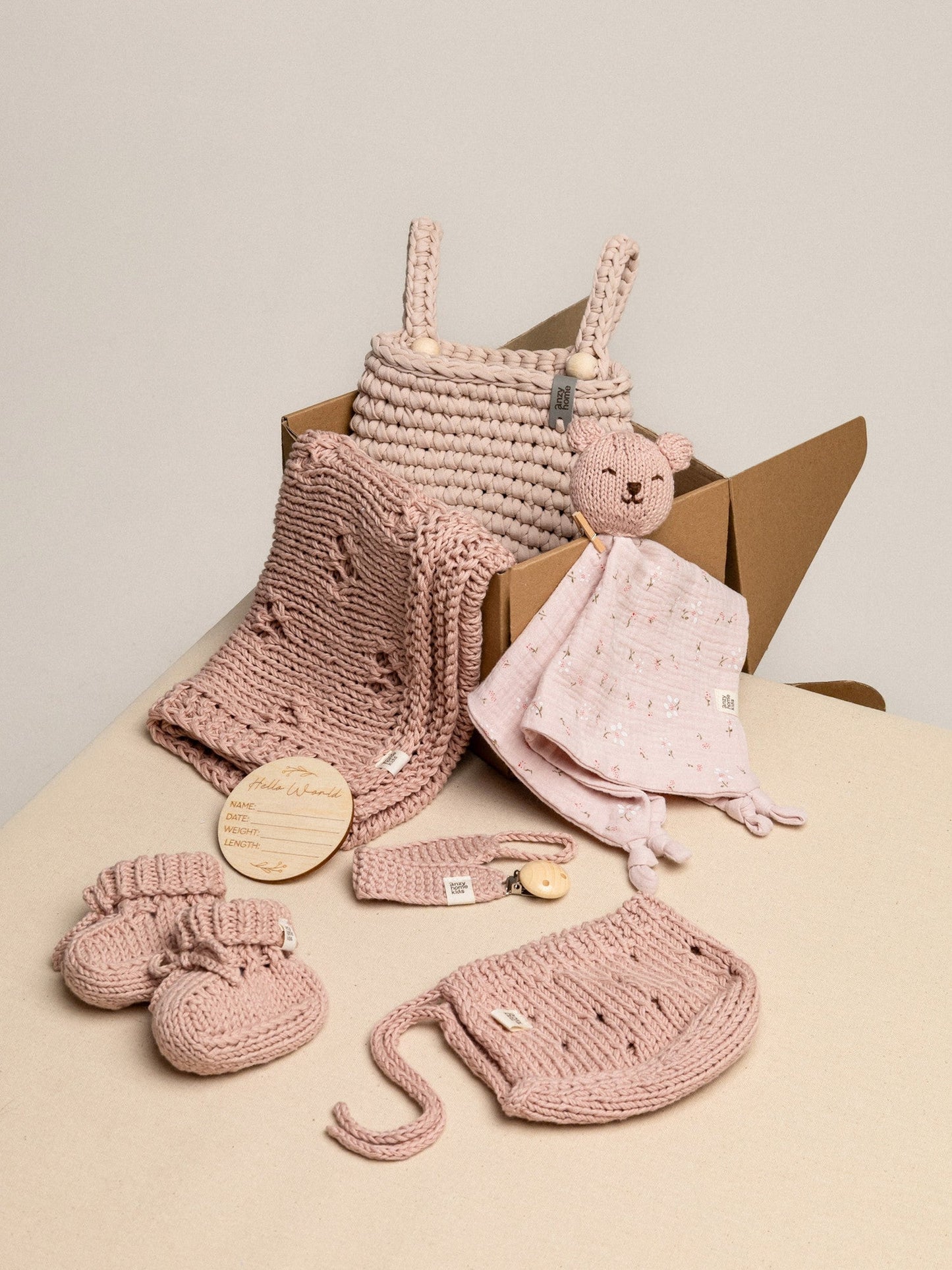 Baby Arrival Gift Set Pointelle