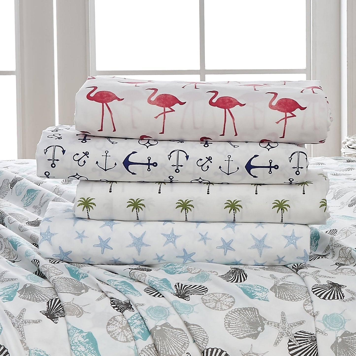 Coastal Printed Sheet Set - Newport Collection