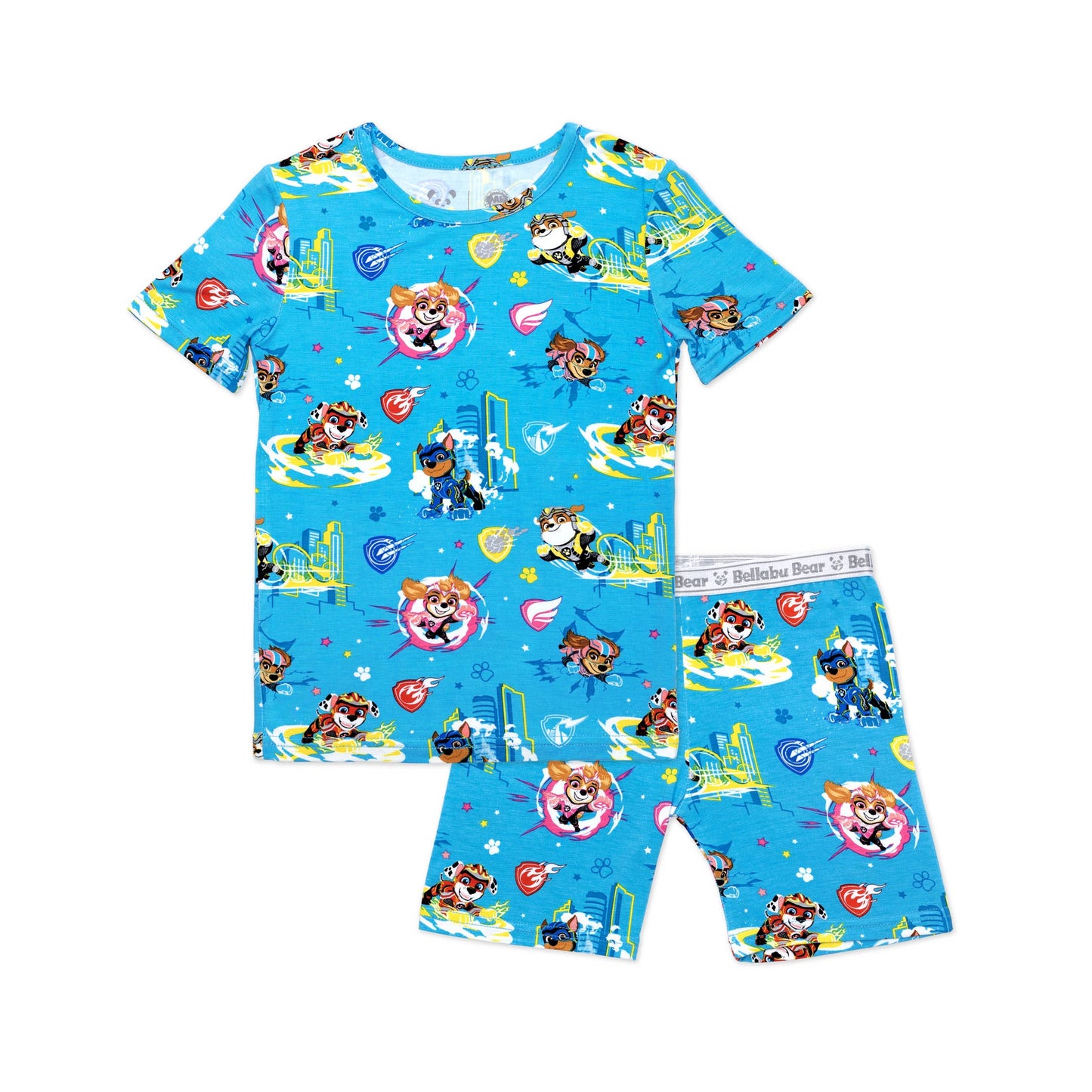 PAW Patrol Mighty Movie - Mighty Pups Kids Bamboo Short Set