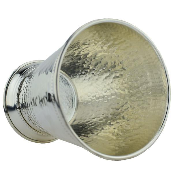 S/2 Hammered Silver Julep Cup