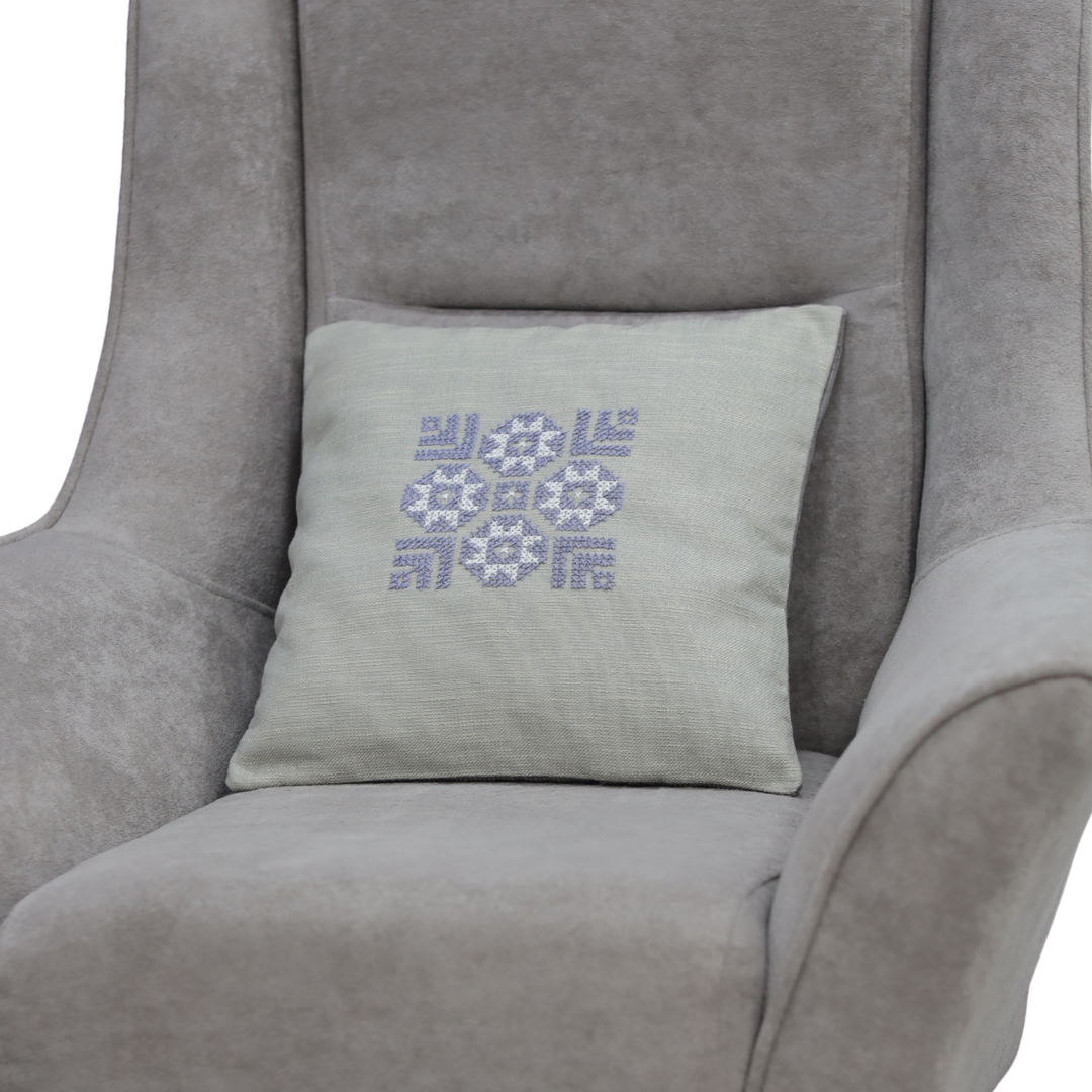 Eyes Pillow Cover - Gray