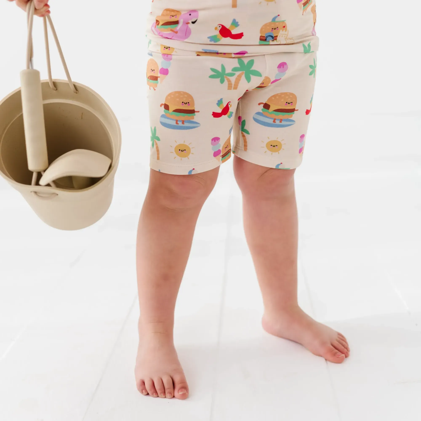 Cheeseburger in Paradise Kids Pajamas