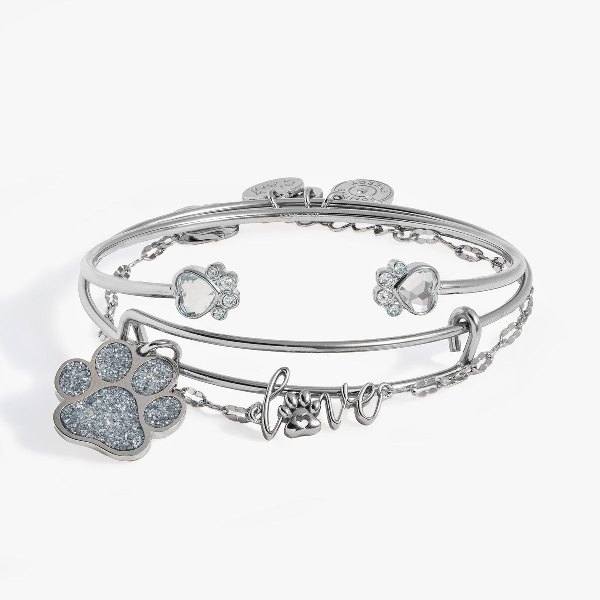 'Paws of Love' Bracelet Set of 3