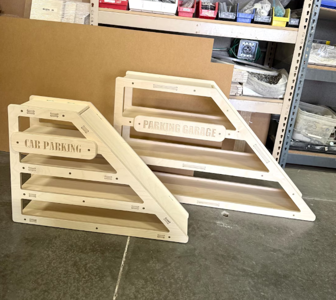 CAMDEN- Toy Car Storage + Ramp