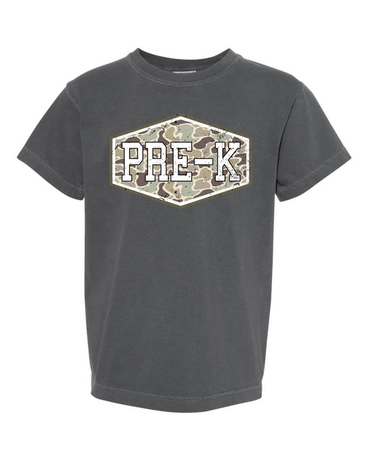 Camo Pre-K Youth T-Shirt