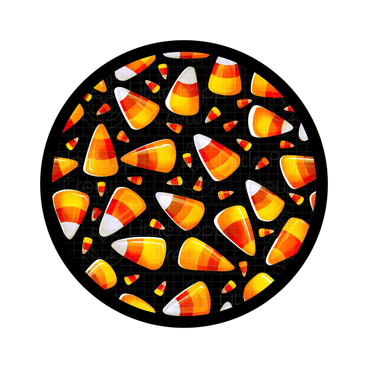 Halloween | Candy Corn | Kids Clip Bow