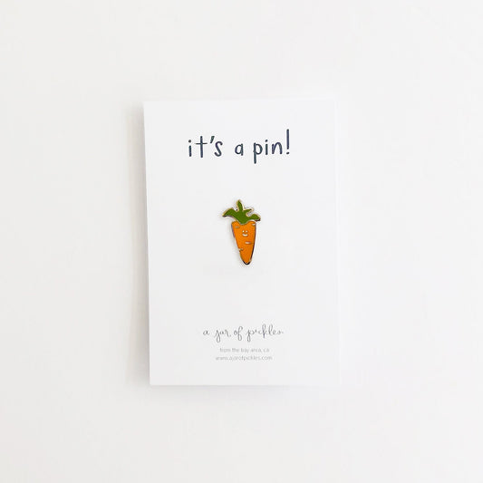 Carrot Vegetable Pin