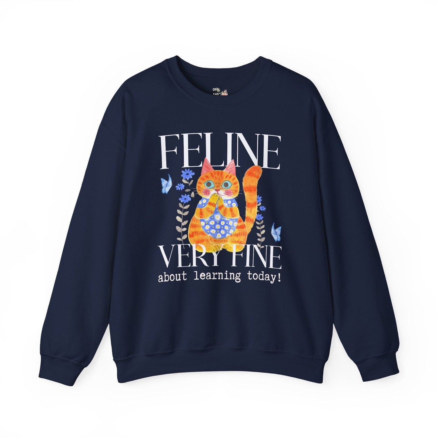 Cat Teacher Sweatshirt