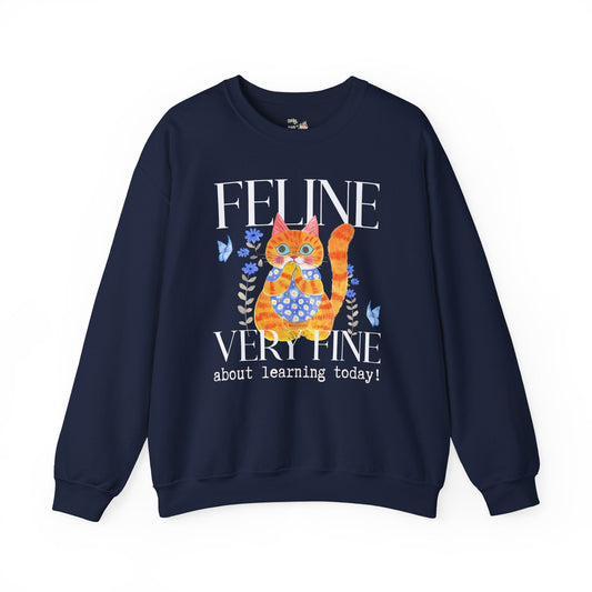 Cat Teacher Sweatshirt