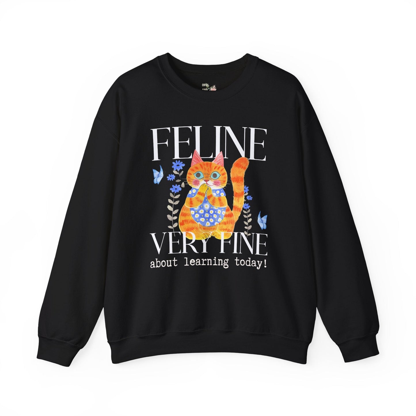 Cat Teacher Sweatshirt
