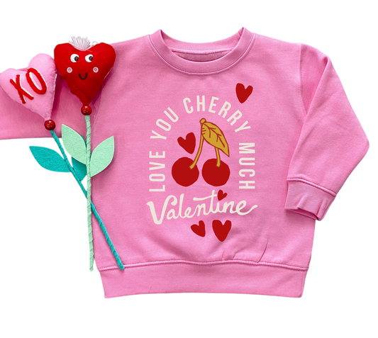 Love You Cherry Much Sweatshirt