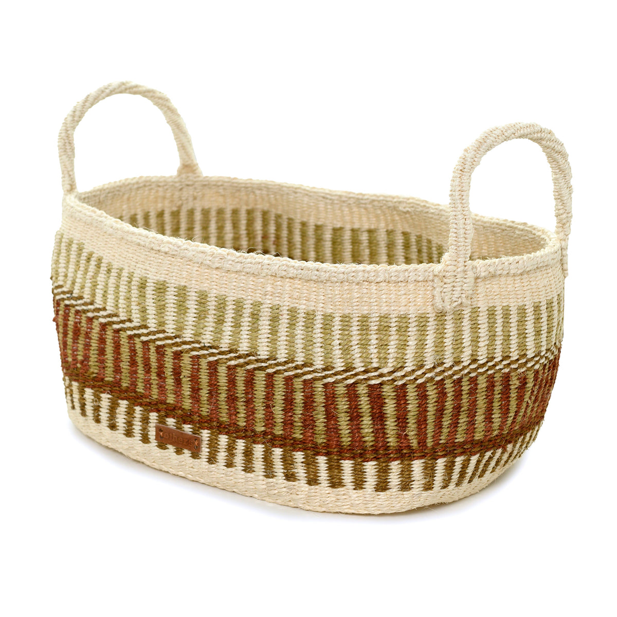 Others Large Oval Basket - Multi-color