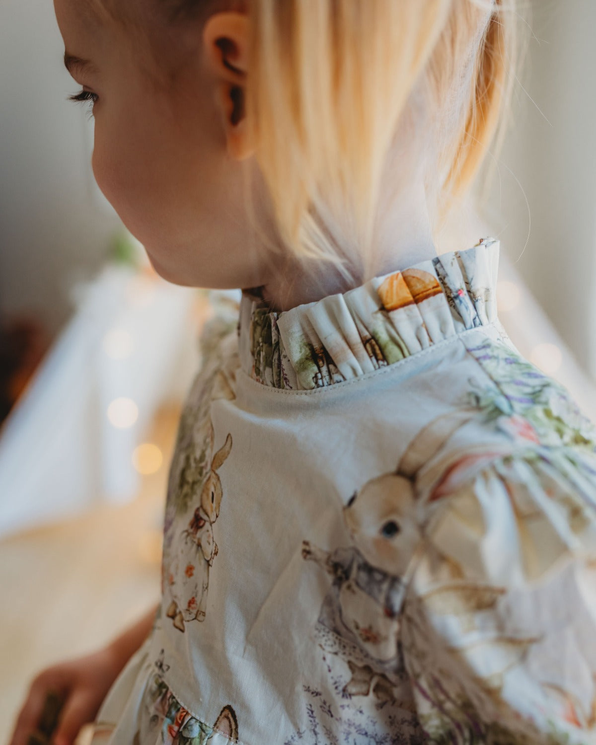 Aoki Dress-Bramble Rabbit Short Sleeve