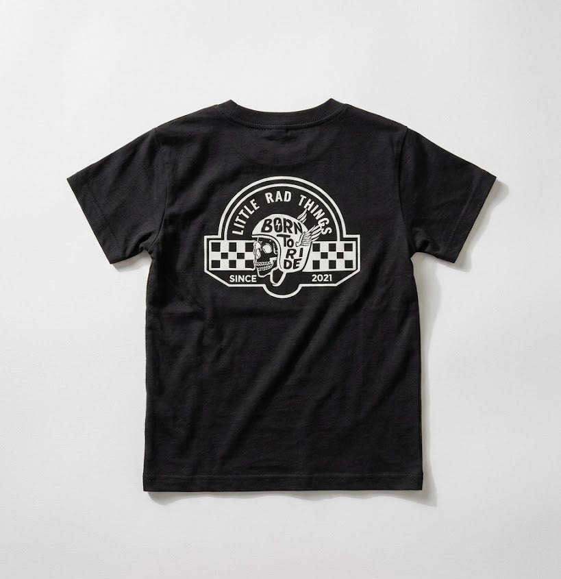 TIL DEATH DO WE RIDE TEE - VINTAGE BLACK