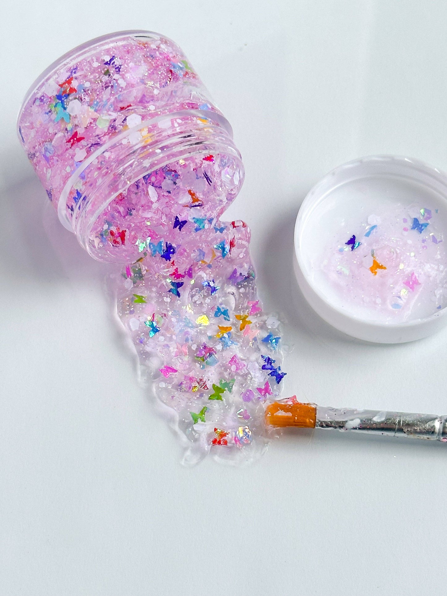 Rainbow Butterfly Hair Glitter