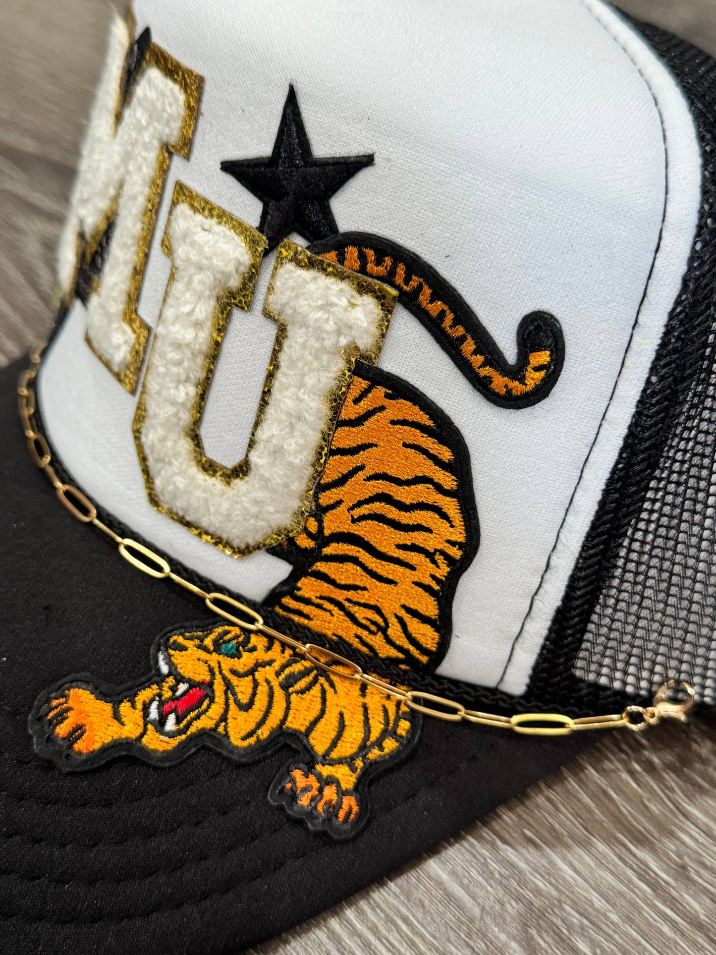 MU Tigers Black & Gold Trucker Hat