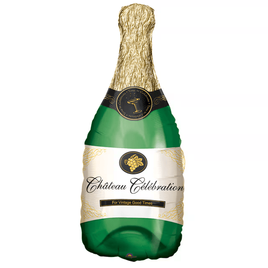 Champagne Bottle Foil Balloon