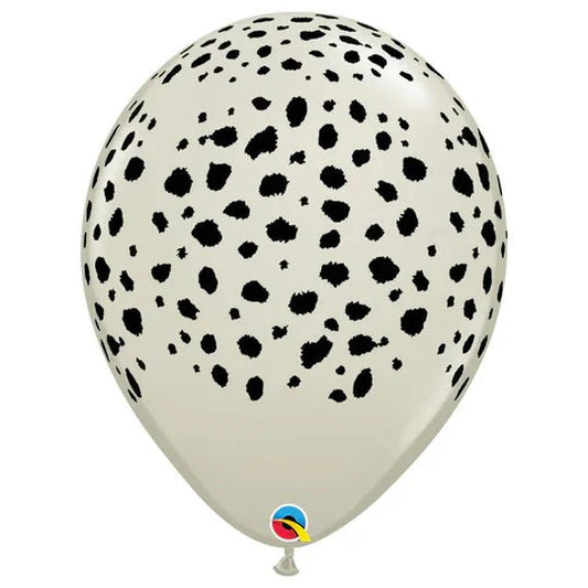 Ivory Cheetah Print Latex Balloons | 11” Safari Party Balloons (10 Pack)