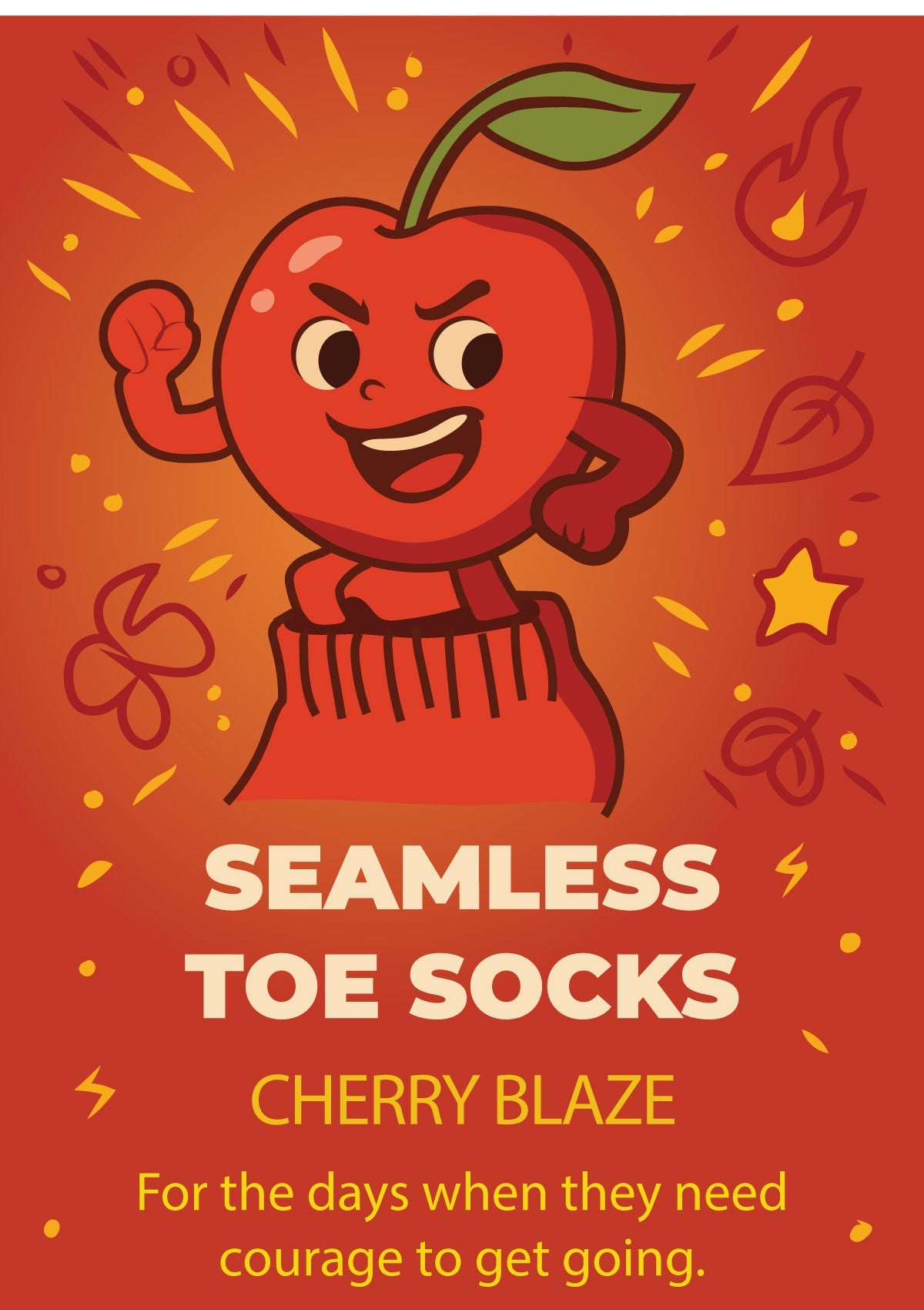 SmoothToe™ Fruit Feelings Collection –Sensory-Friendly Seamless Toe Ankle Socks *Single Pair / Build Your Bundle