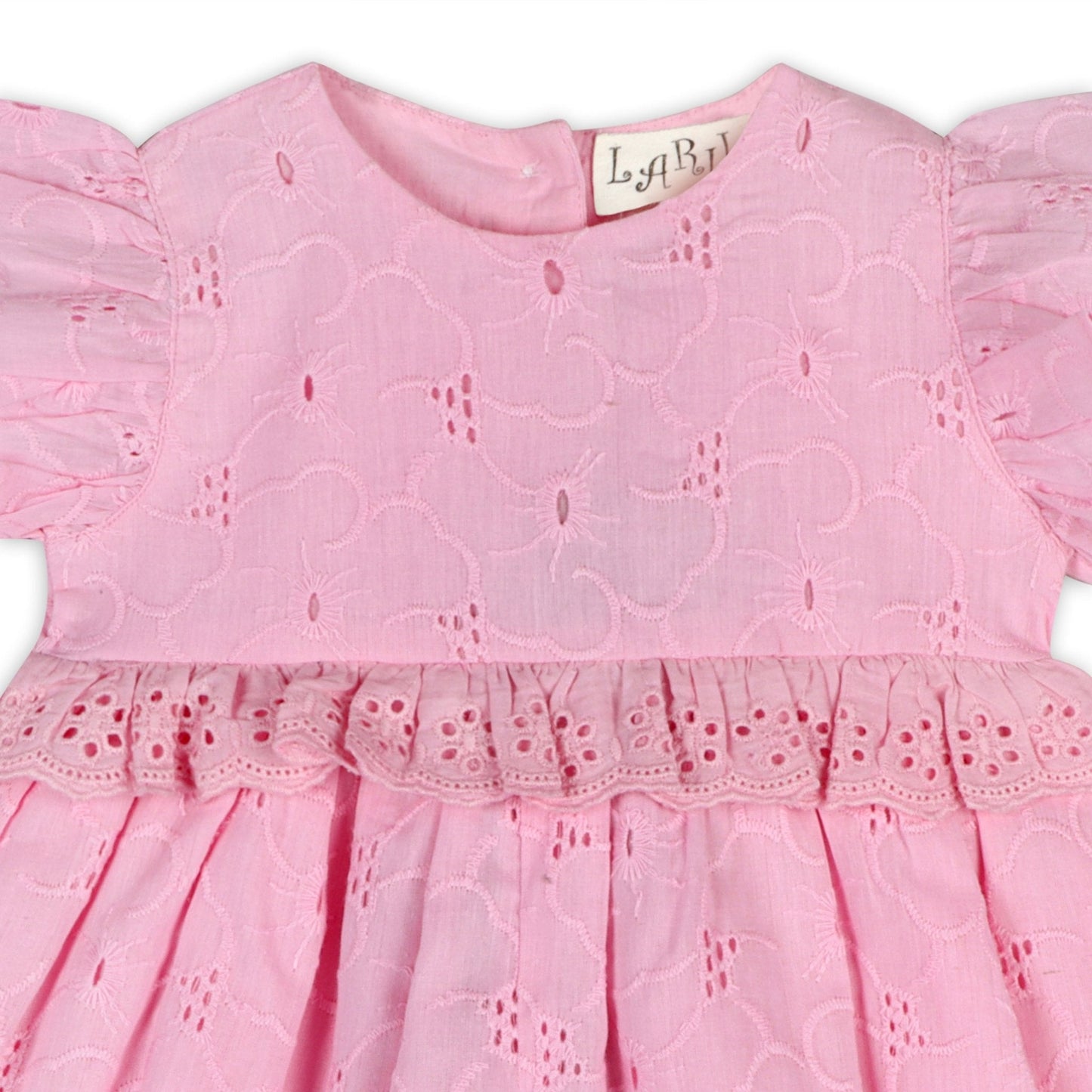 Cherry Blossom Schiffli Romper