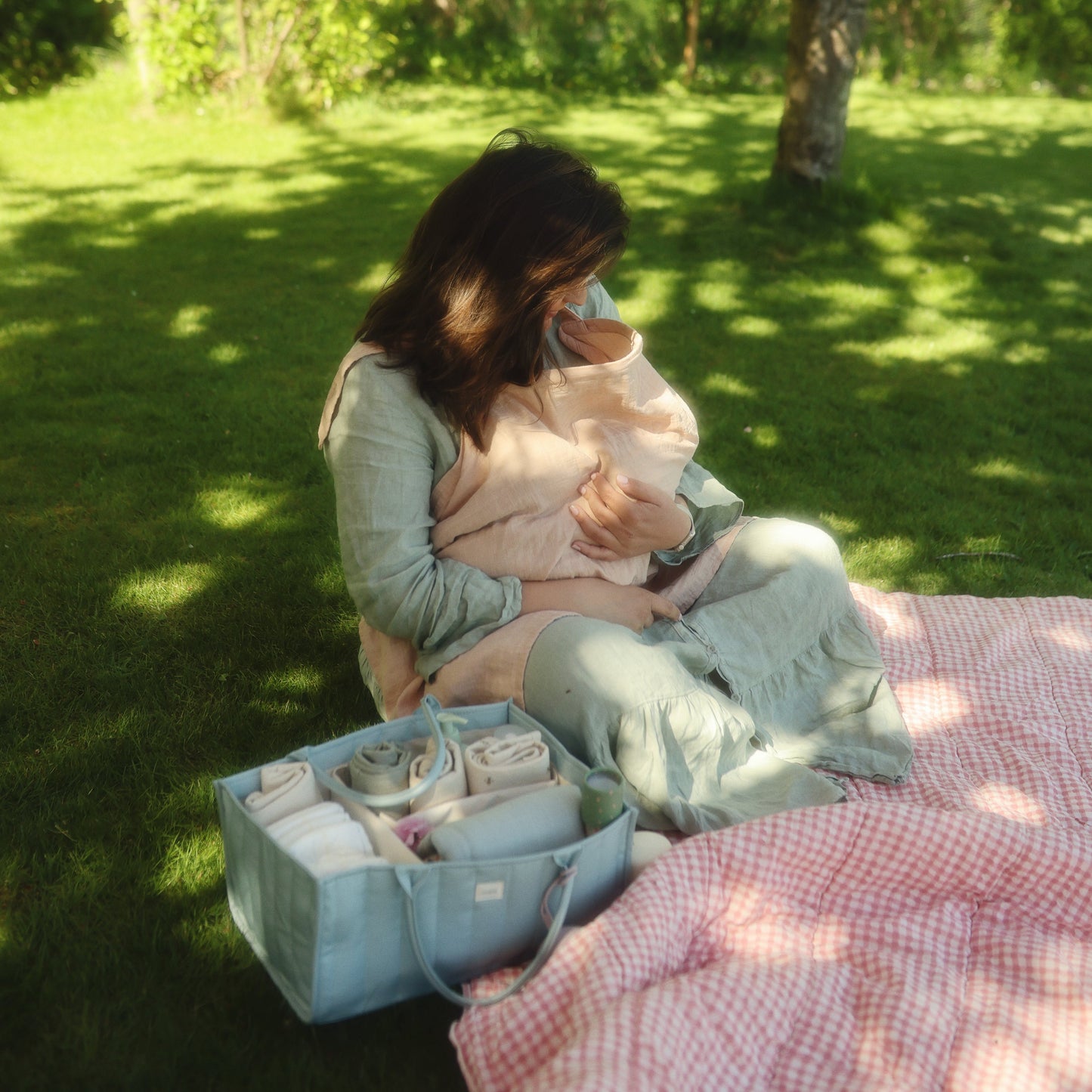 Muslin Nursing Cover
