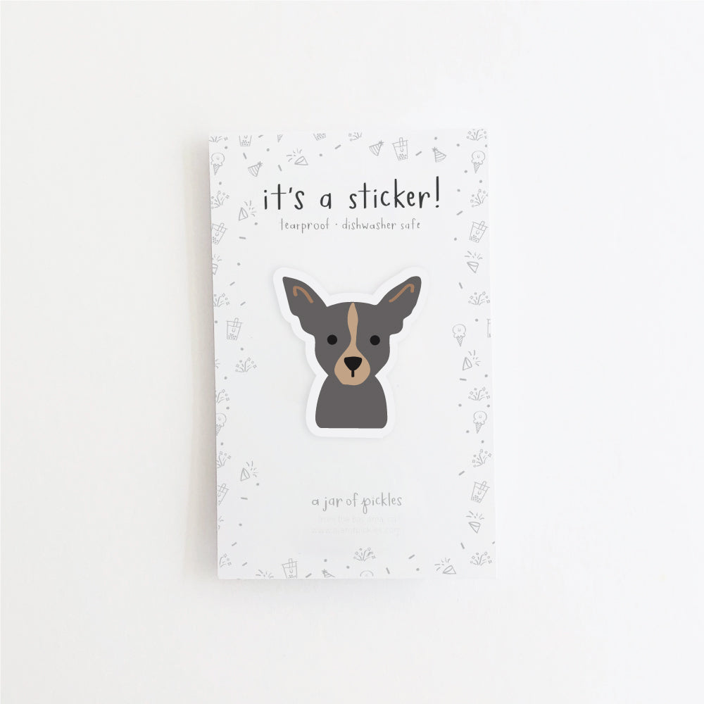 Chihuahua Dog Vinyl Sticker