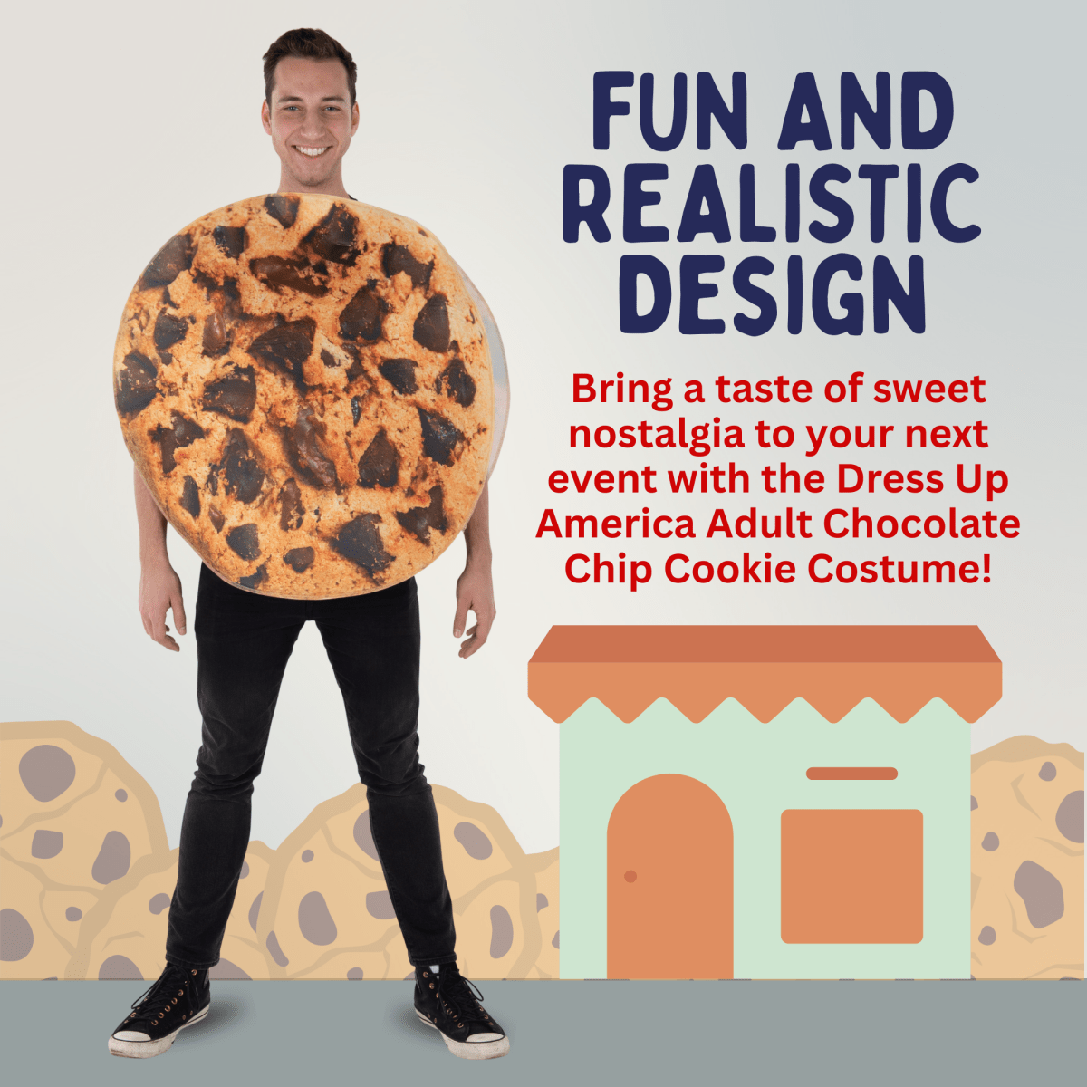 Chocolate Chip Cookie -  Adults/Kids