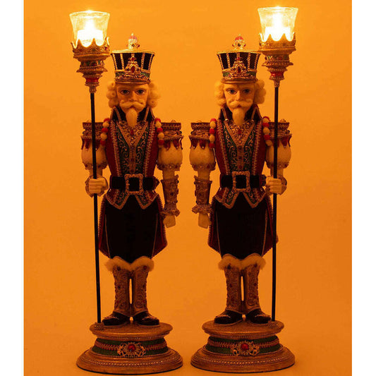 Christmas Ball Nutcracker Votive Assortment of 2 | Christmas Decor | Katherine's Collection