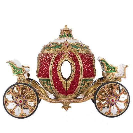 Christmas Ball Ornament Carriage | Christmas Decor | Katherine's Collection