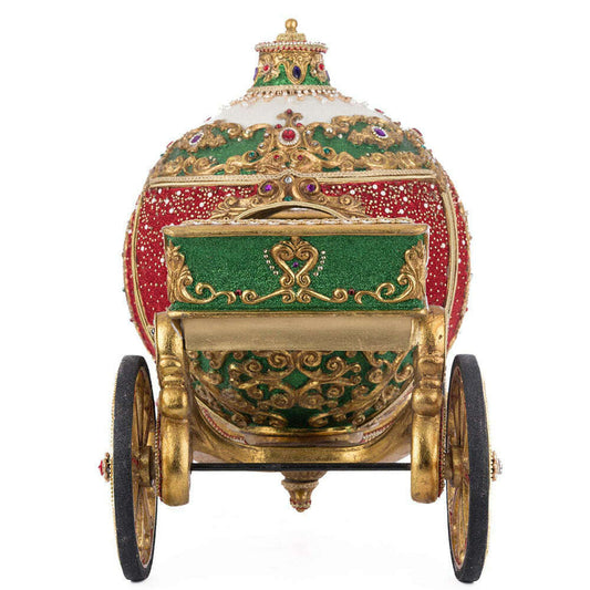 Christmas Ball Ornament Carriage | Christmas Decor | Katherine's Collection