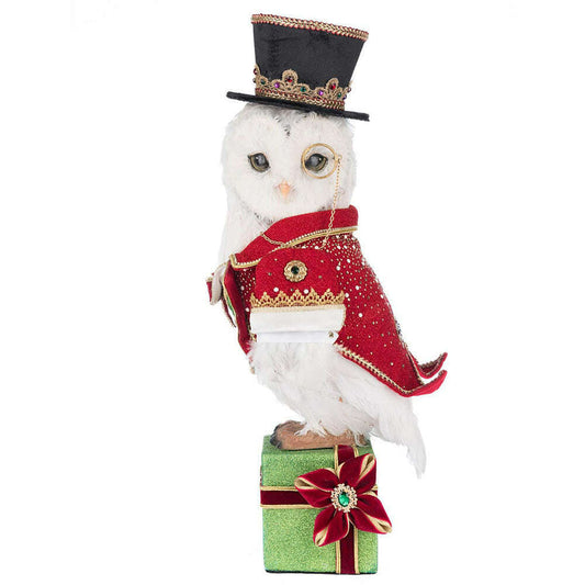 Christmas Ball Owl Tabletop | Christmas Decor | Katherine's Collection
