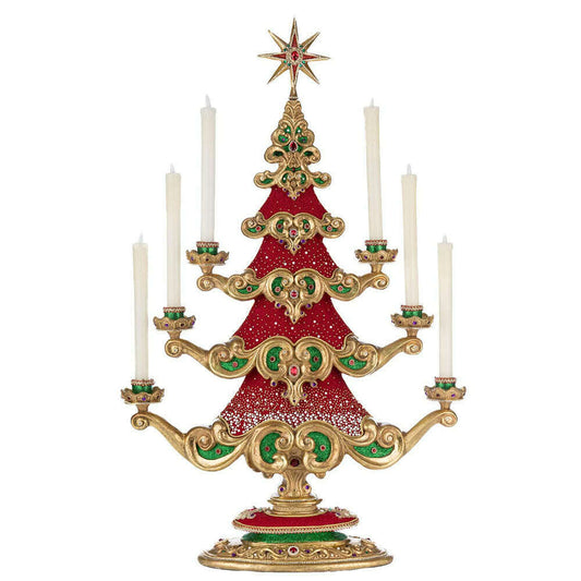 Christmas Ball Tree with Candles | Christmas Decor | Katherine's Collection