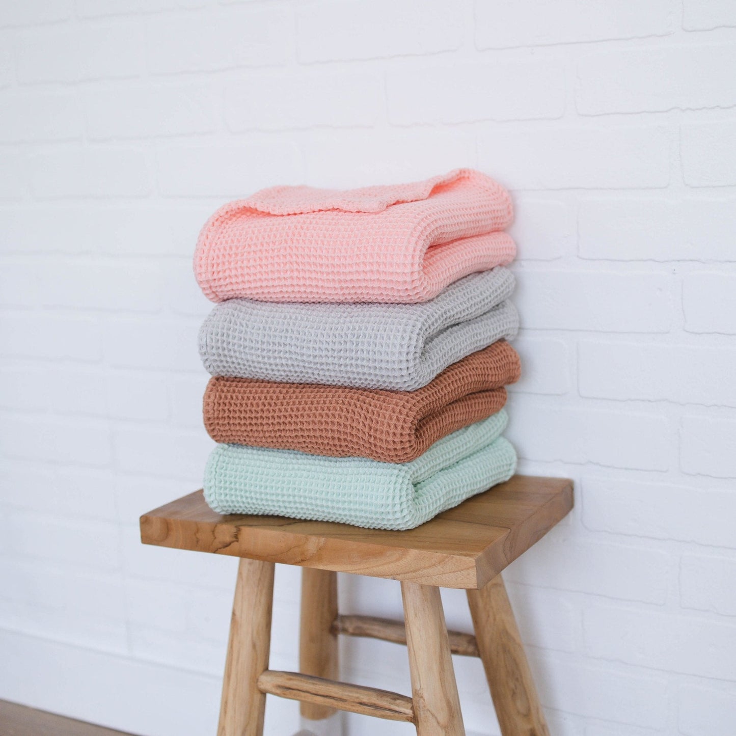Cinnamon Waffle Baby Blanket