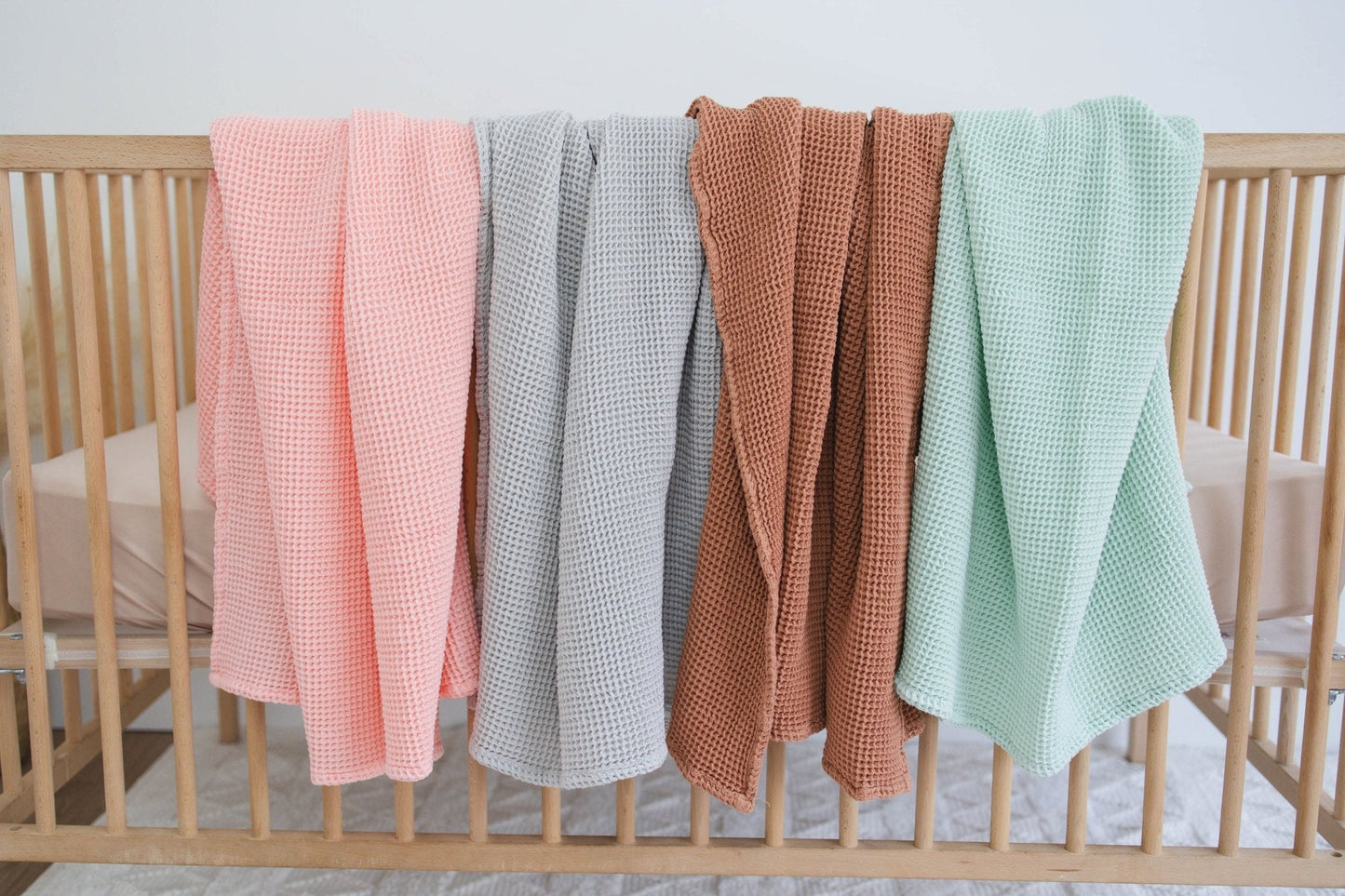 Cinnamon Waffle Baby Blanket