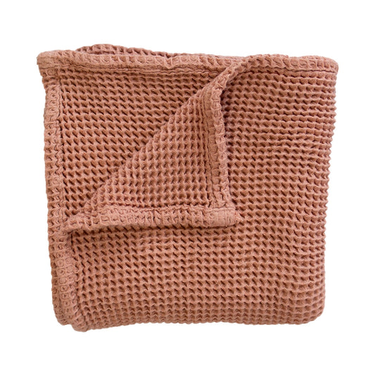 Cinnamon Waffle Baby Blanket